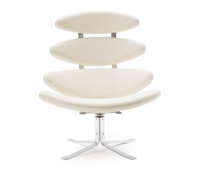 Sillón Corona con Otomana Eco Cuero