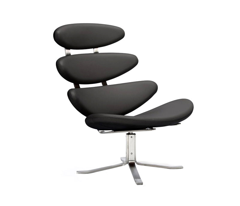 Sillón Corona con Otomana Eco Cuero