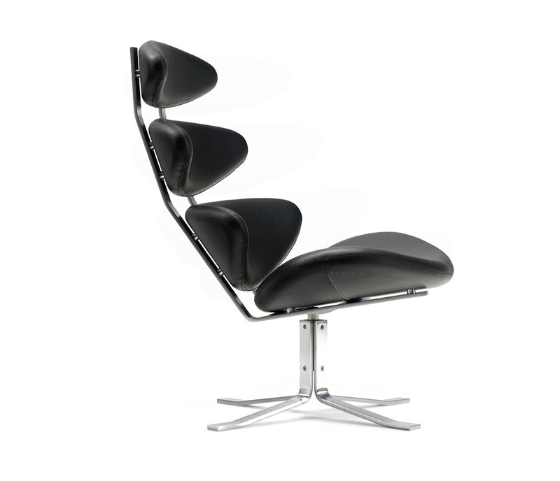 Sillón Corona con Otomana Eco Cuero