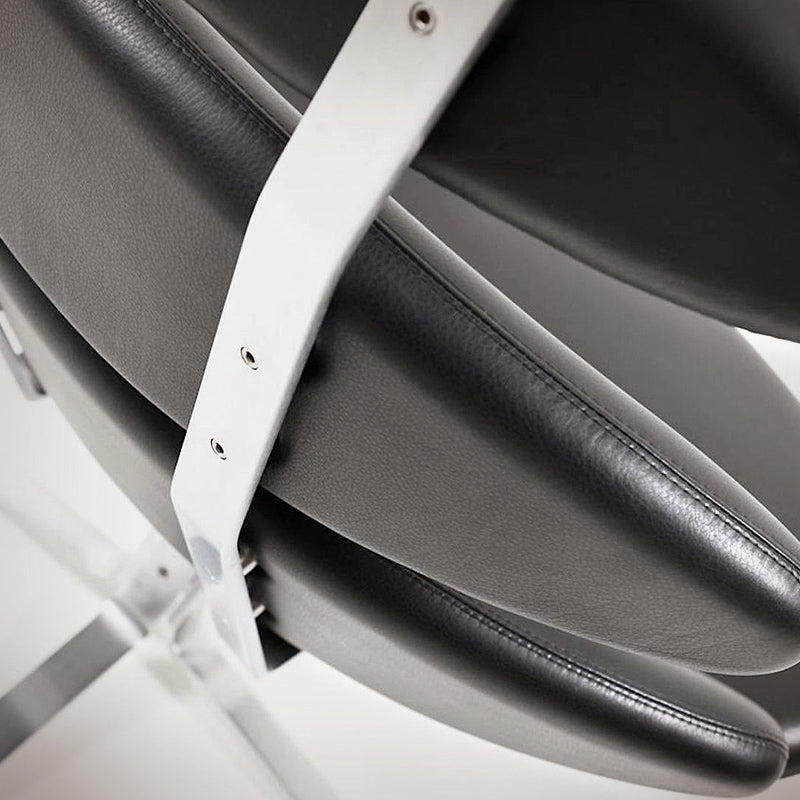 Sillón Corona con Otomana Eco Cuero