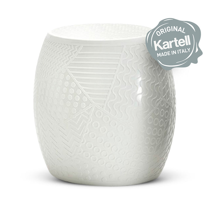 Taburete Kartell Roy Stool Blanco