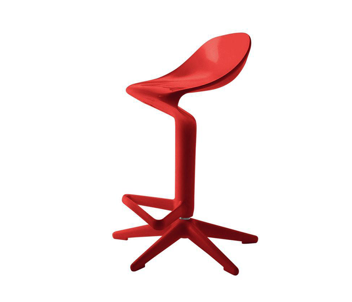 Banqueta Kartell Spoon roja - Manifesto Design Store